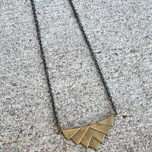 Wild & Arrow Brass Necklace